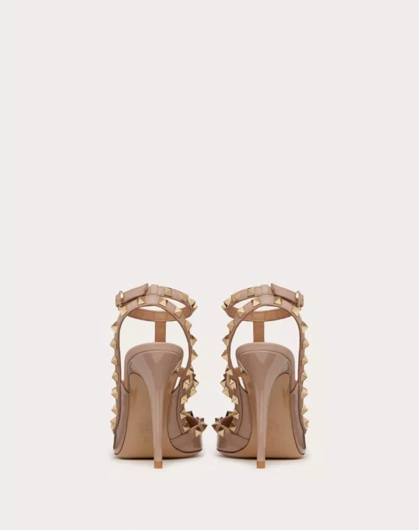 Valentino garavani patent rockstud caged pump 100mm - Image 8