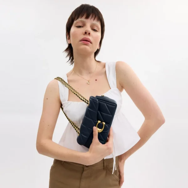 Coach - Tabby Shoulder Bag 20 With Quilting - Image 7
