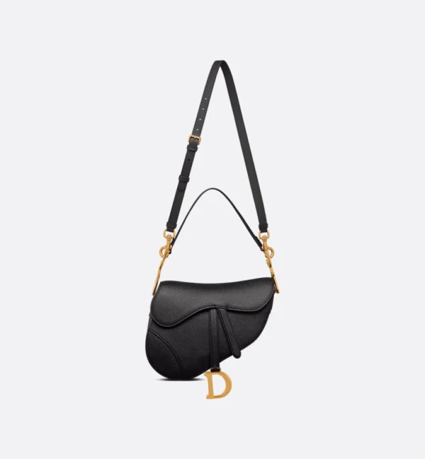Christian Dior Saddle Bag Grained Calfskin - Image 5