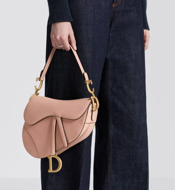 Christian Dior Saddle Bag Grained Calfskin - Image 6