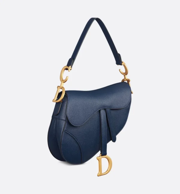 Christian Dior Saddle Bag Grained Calfskin - Image 9