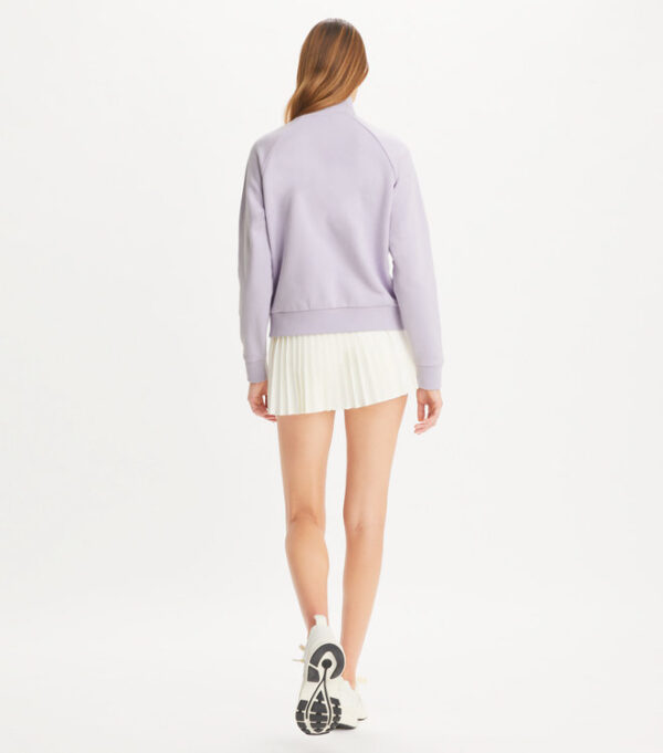 Tory Burch Heavy French Terry Half-Zip Sweatshirt - Image 3