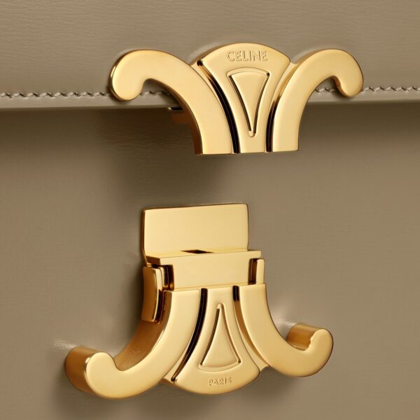 Celine Classique Triomphe Bag In Shiny Calfskin - Image 2