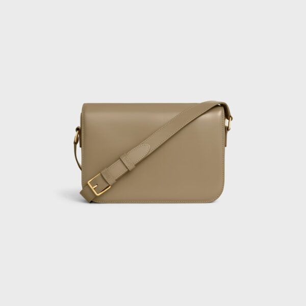 Celine Classique Triomphe Bag In Shiny Calfskin - Image 3