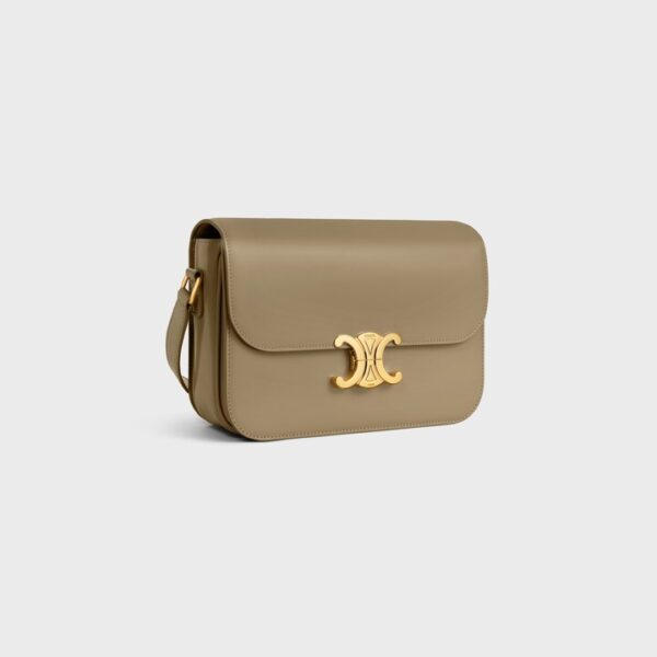 Celine Classique Triomphe Bag In Shiny Calfskin - Image 5