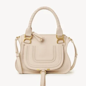 Chloe Small Marcie Bag In Grained Leather