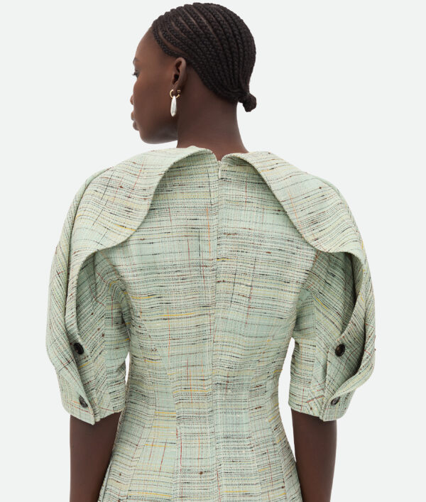 Bottega Veneta Knotted Viscose Dress - Image 4