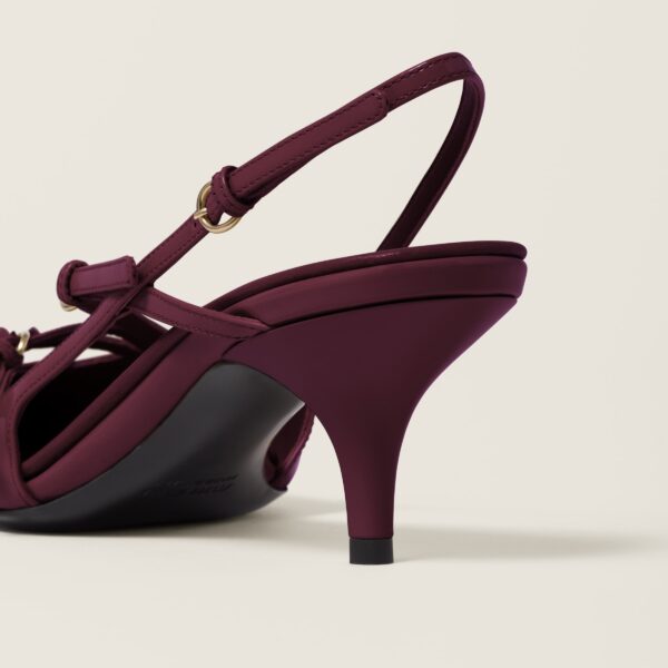 Patent Leather Slingbacks with Buckles - Image 3