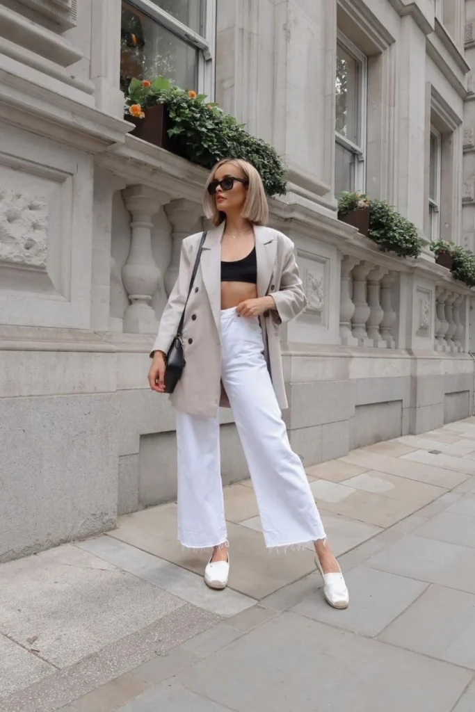 Pakaian minimal dan chic. Clean girl aesthetic, warna eart tone dan timeless.