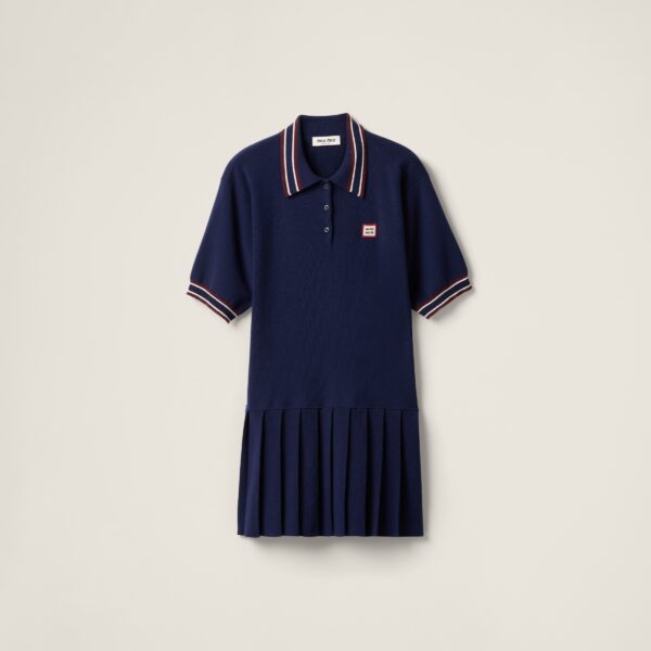 Wool and Cashmere Polo Dress