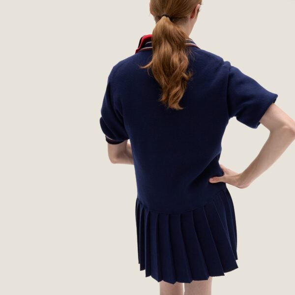 Wool and Cashmere Polo Dress - Image 2
