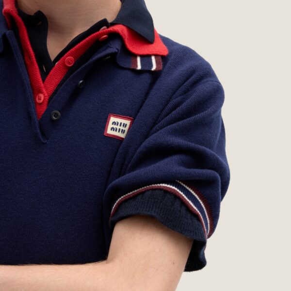 Wool and Cashmere Polo Dress - Image 3