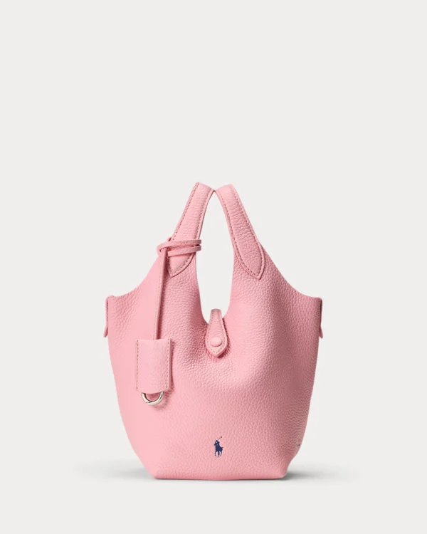 Polo Play Leather Small Tote & Crossbody