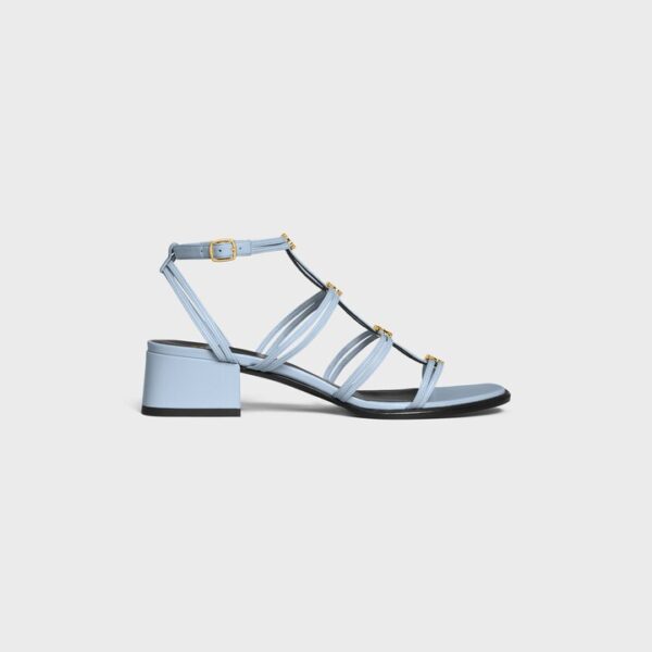 Celine Clemence Multi Triomphe Sandal in Lambskin