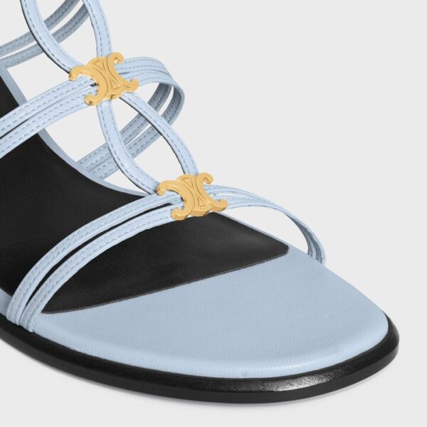 Celine Clemence Multi Triomphe Sandal in Lambskin - Image 3