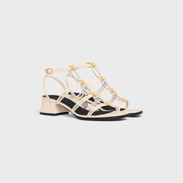 Celine Clemence Multi Triomphe Sandal in Lambskin - Image 5