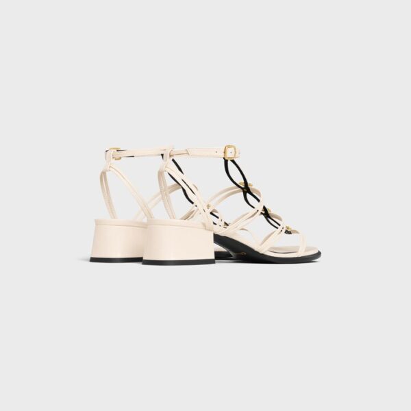 Celine Clemence Multi Triomphe Sandal in Lambskin - Image 6