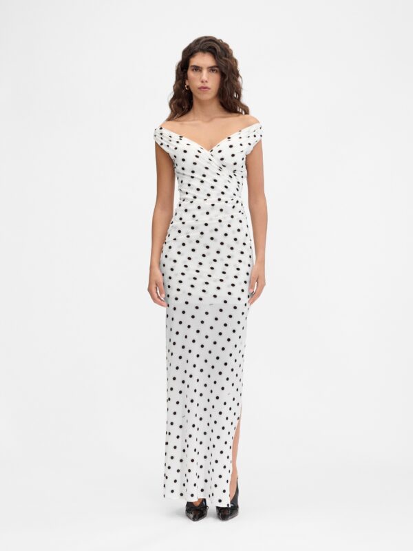 Jacquemus La Robe Bahia Gaun Draperi