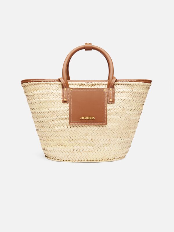 Jacquemus Le Panier Soli Tas Anyaman