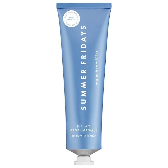 Masker wajah Summer Fridays Jet Lag Mask, produk perawatan kulit populer untuk kulit glowing.