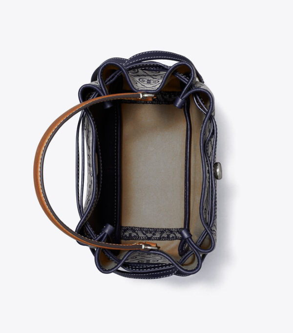 Tory Burch - Romy T Monogram Bucket Bag - Image 2
