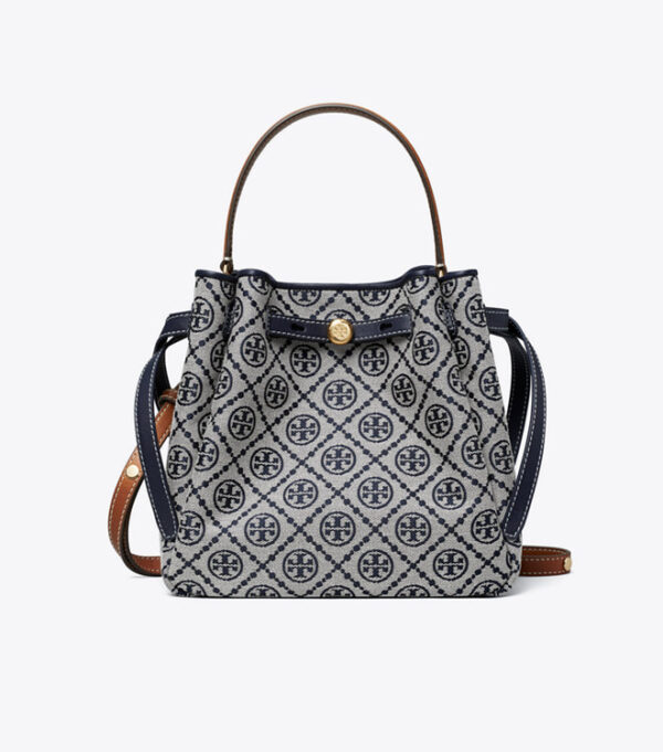 Tory Burch - Romy T Monogram Bucket Bag